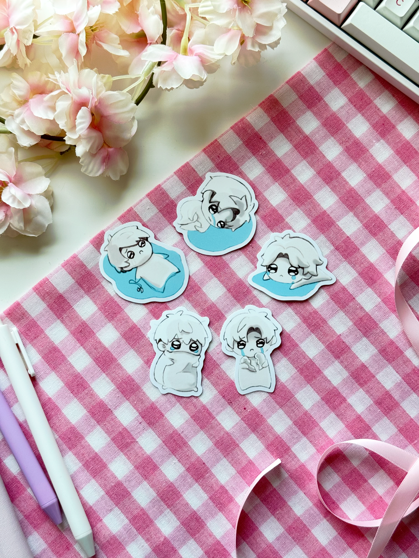 Love & Deepspace Sad Stickers