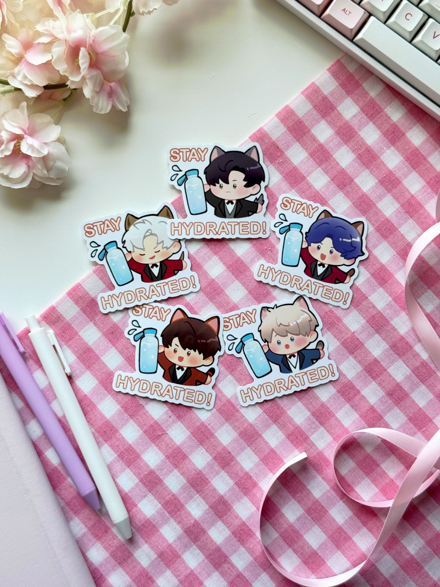 Stay Hydrated Stickers