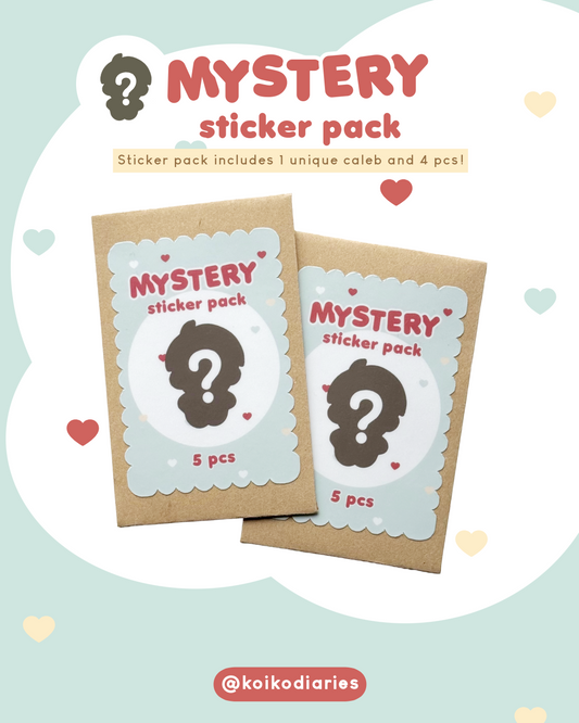 Special Caleb Mystery Sticker Pack (Limited Time)