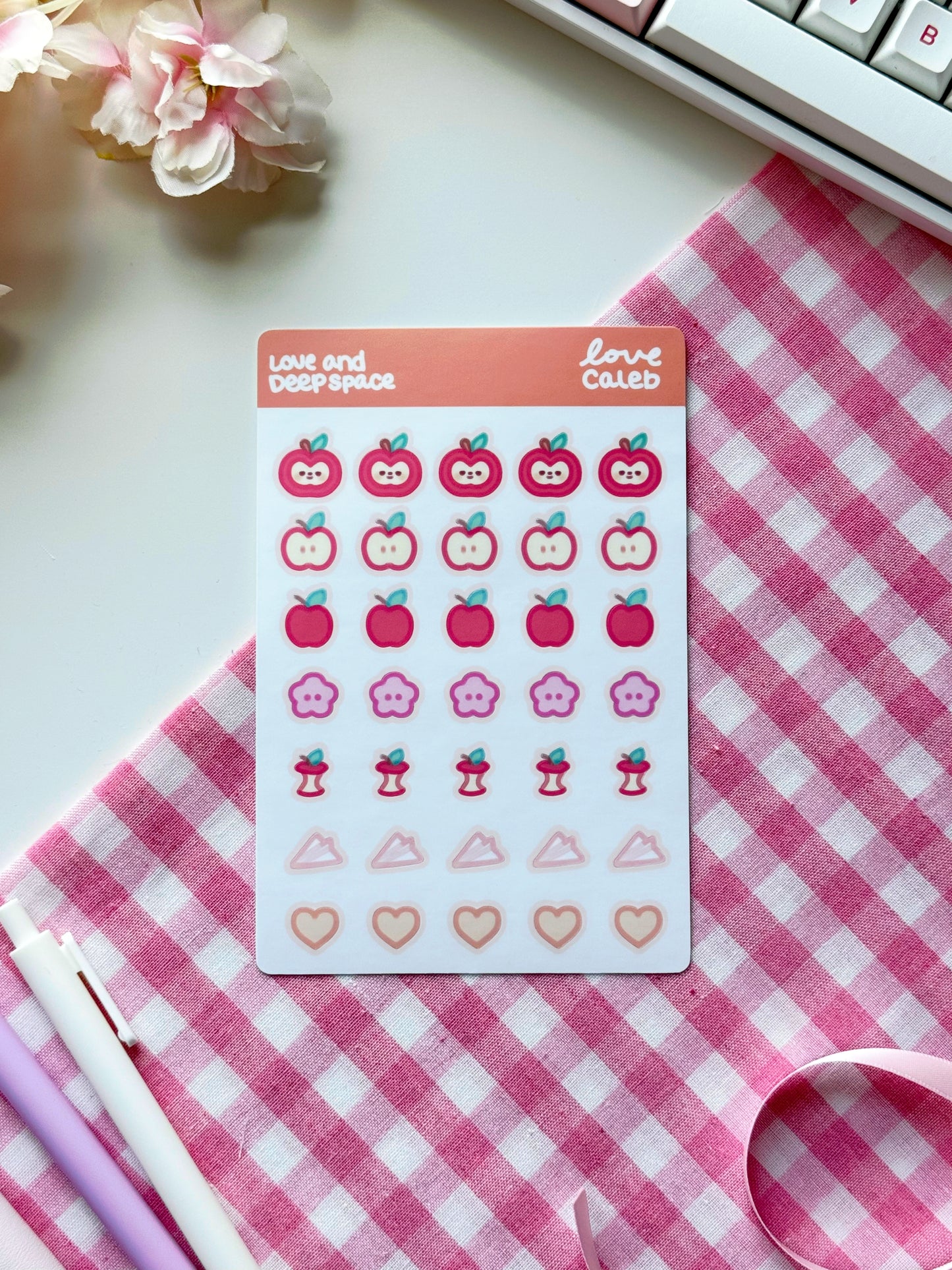 Love & Deepspace Deco Stickersheets