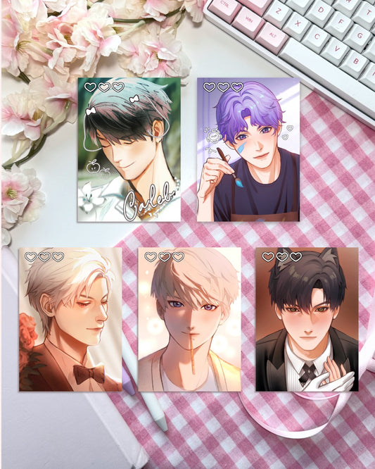 Love & Deepspace Heart Series Prints