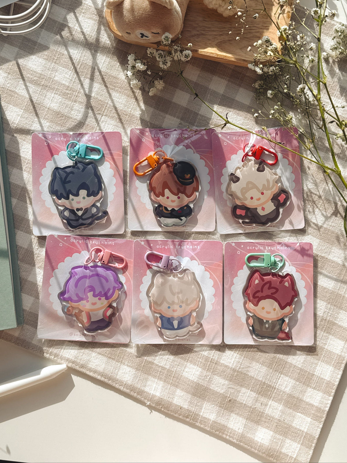 Lads Acrylic Keychain