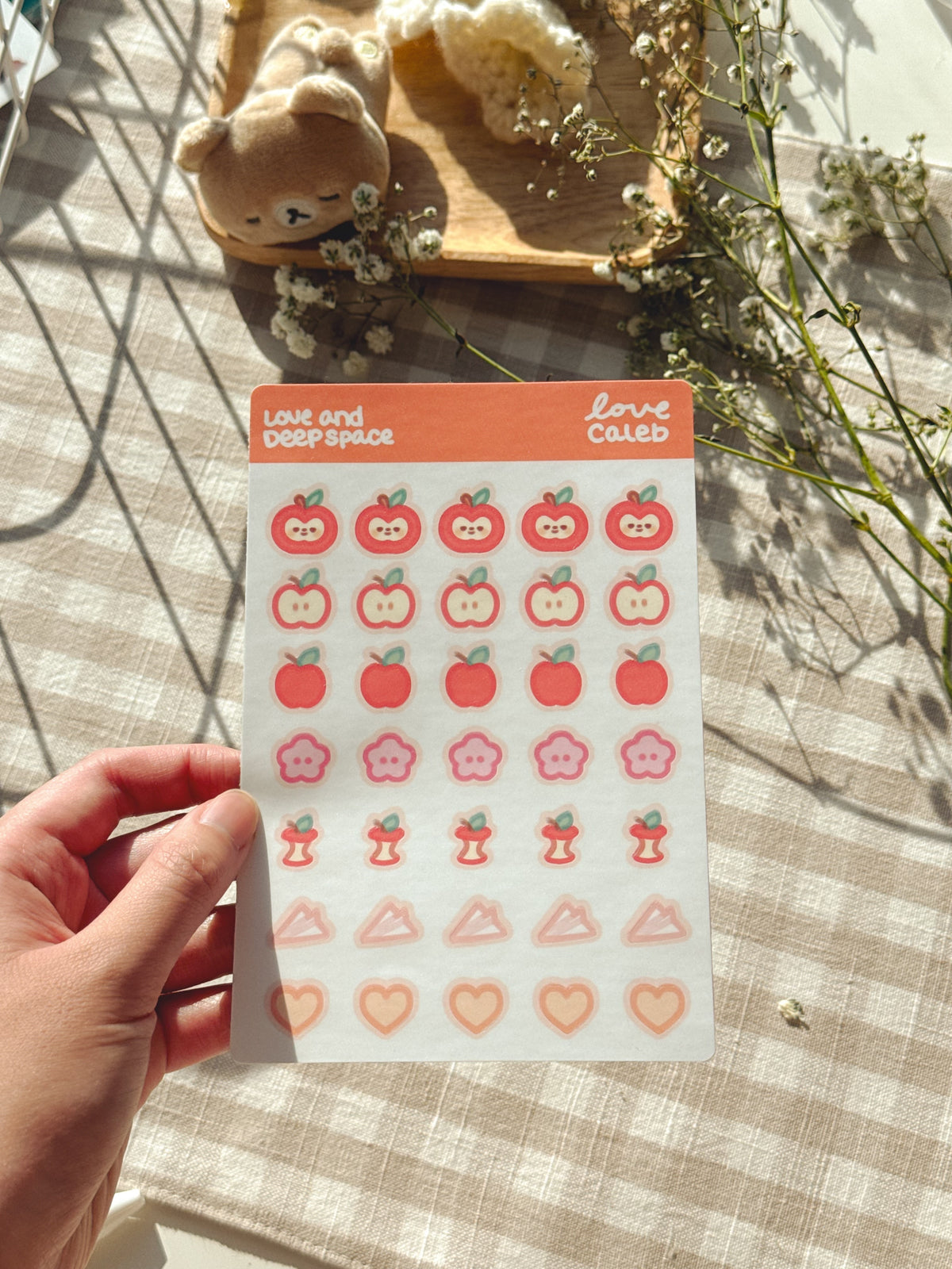 Love & Deepspace Deco Stickersheets