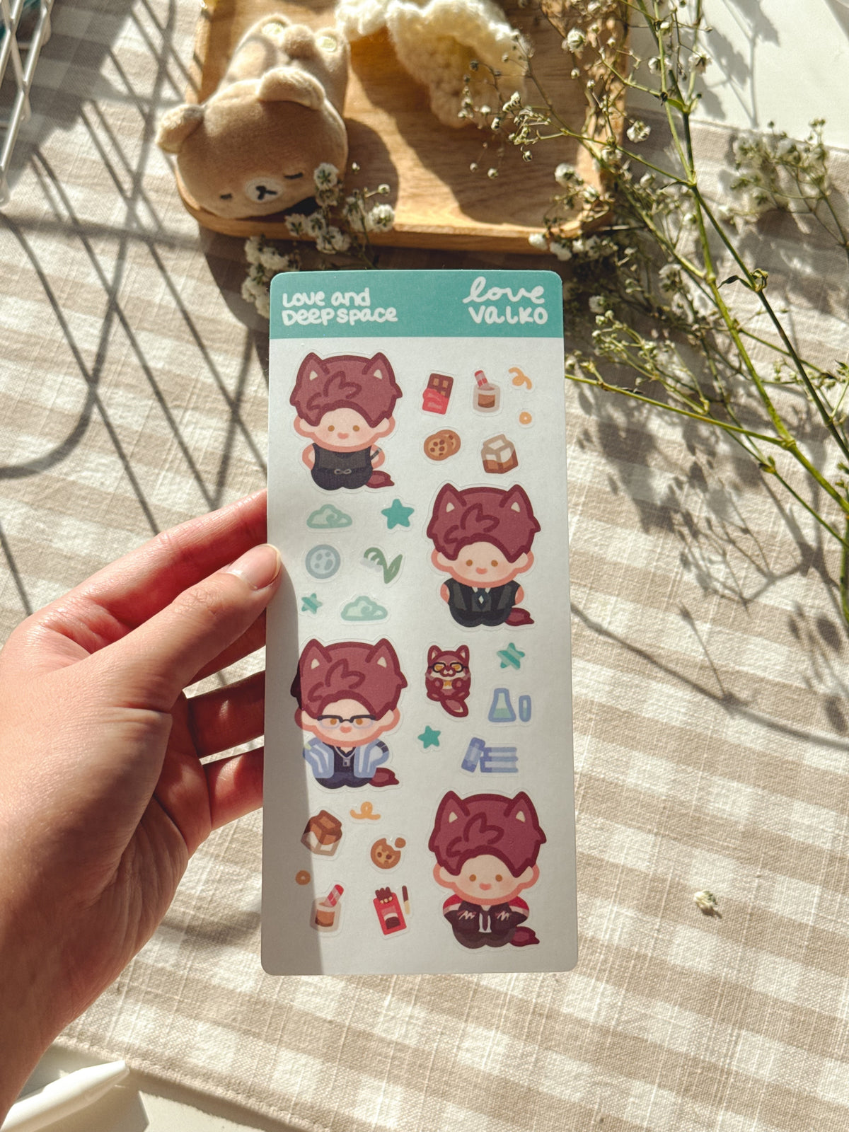 Love & Deepspace Chibi Stickersheets