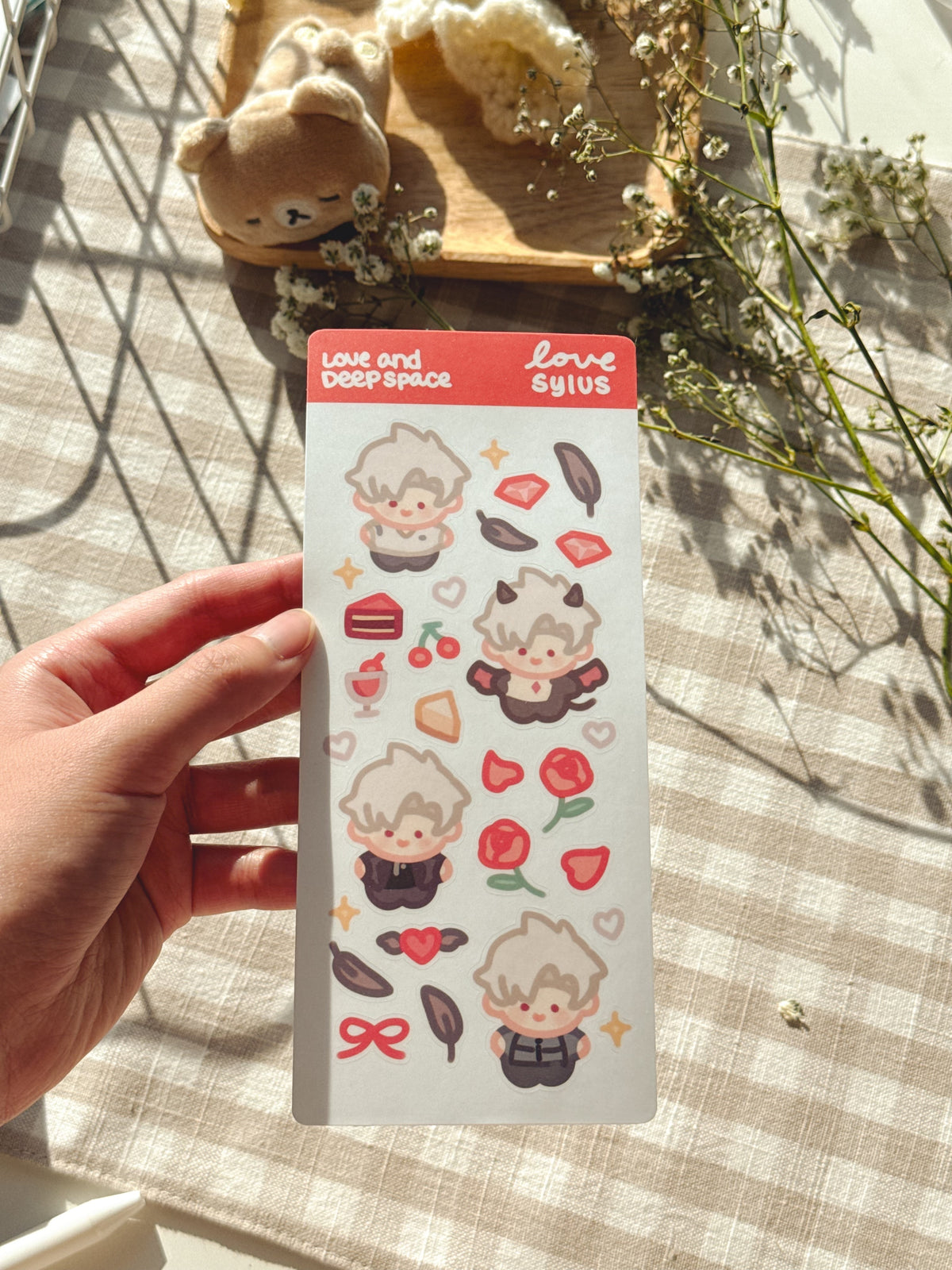 Love & Deepspace Chibi Stickersheets