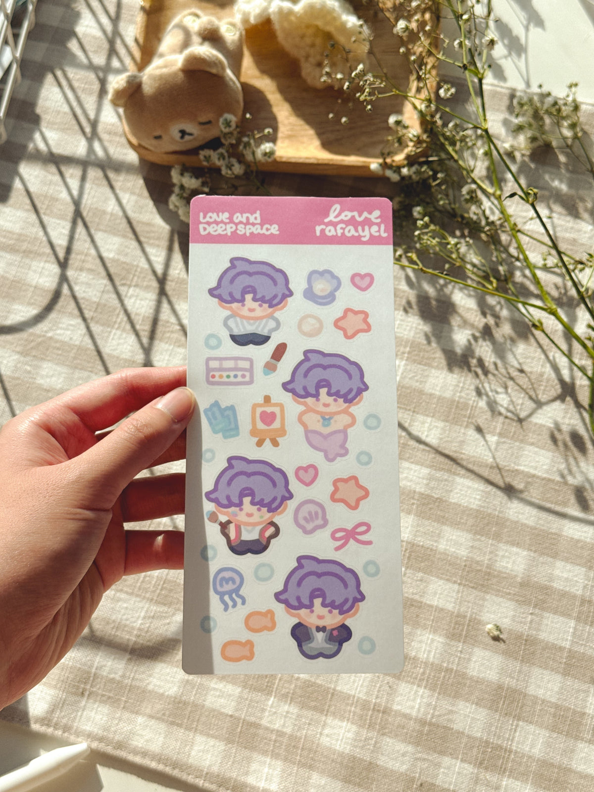 Love & Deepspace Chibi Stickersheets