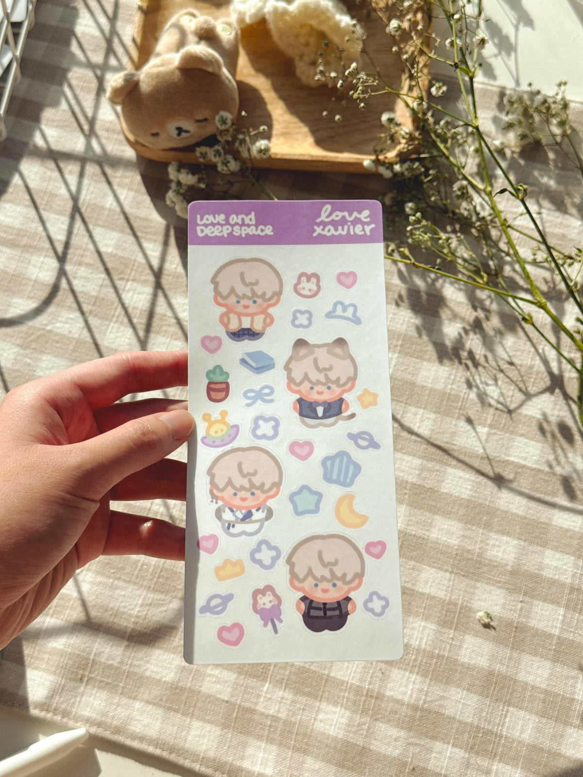 Love & Deepspace Chibi Stickersheets