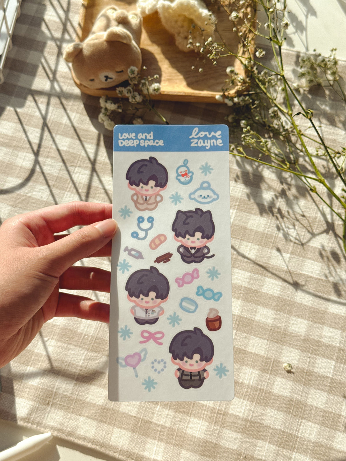 Love & Deepspace Chibi Stickersheets