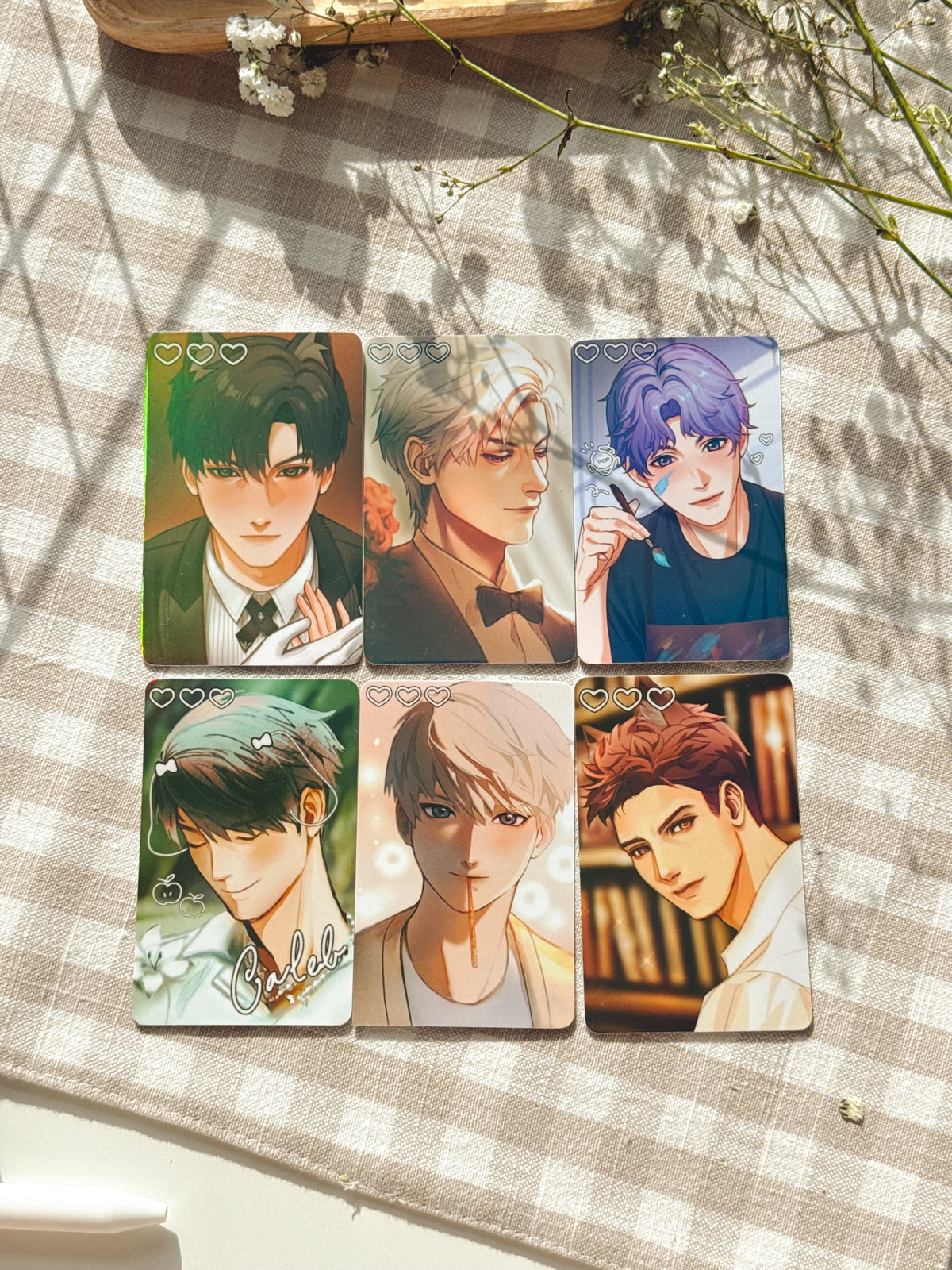 Love & Deepspace Heart Series Photocards