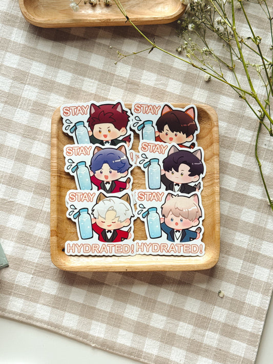 Stay Hydrated Stickers